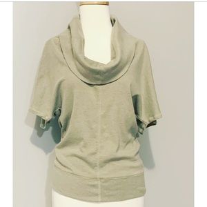 Converse cowl neck top - tan